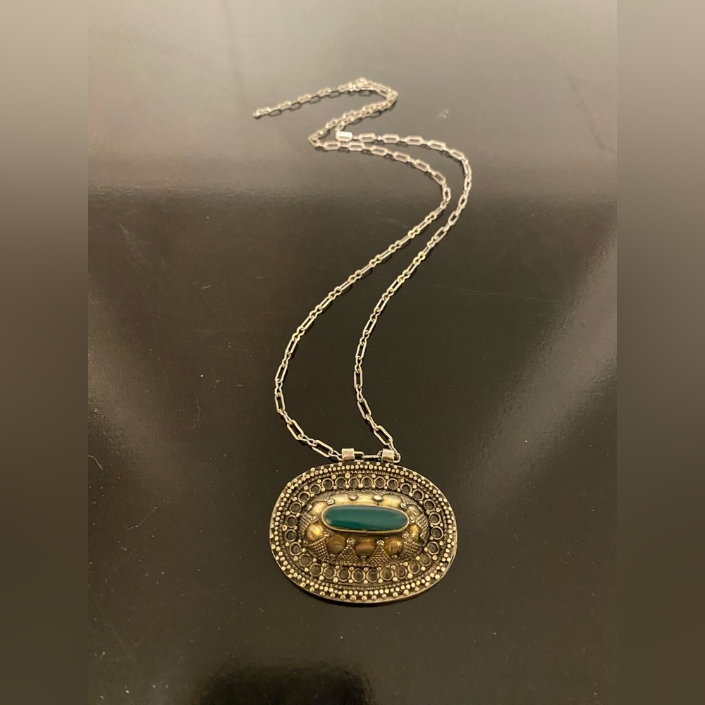 Vintage Ethnic Statement Pendant Necklace